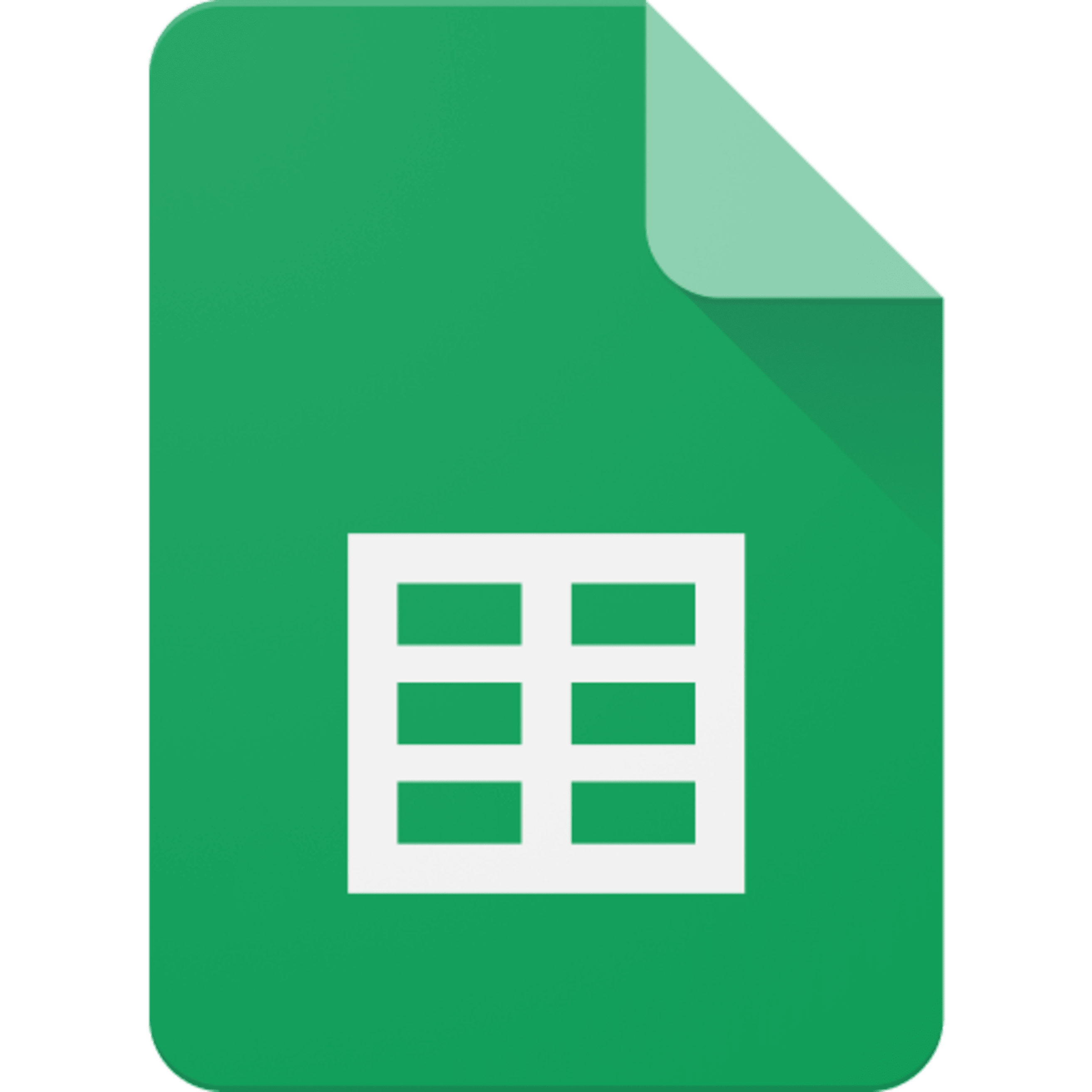 Export to Google Sheets logo